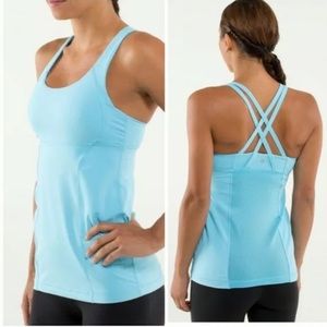 Lululemon Size 4/6 Double Criss Cross Back TankTop